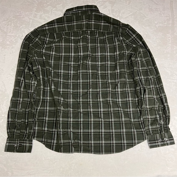 ExpressPlaid Sweater Flannel Shirt Size L - Picture 2 of 7